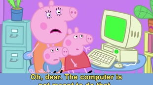 小猪佩奇英文版（小猪佩奇英文版双语字幕）